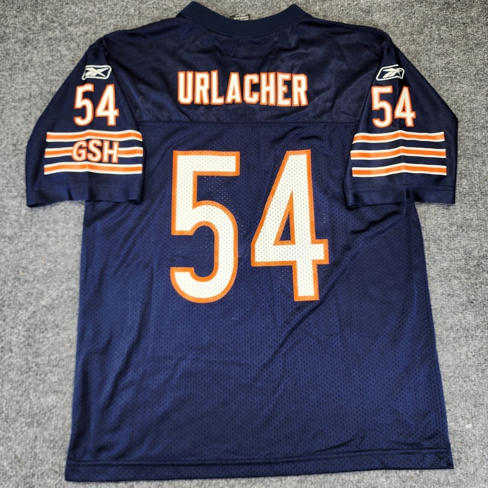 CHICAGO BEARS REEBOK Jersey  BRIAN URLACHER #54‎ Football Youth LARGE 14-16 - Picture 5 of 5